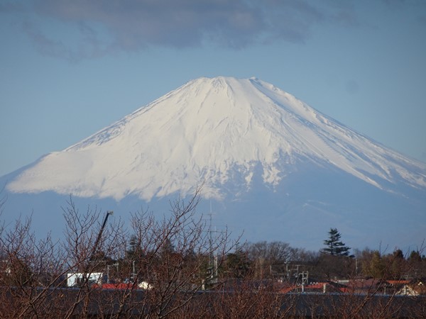 2019年01月09日富士山、雪が沢山載ってますね～
