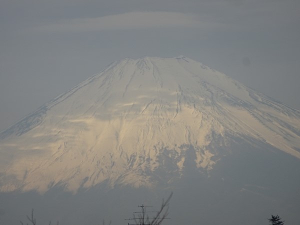 2019年01月10日傘雲、富士山