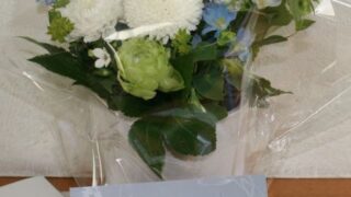 航平へお花頂きました✿